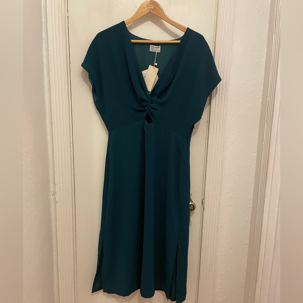 Frank and Oak Teal Dress XL